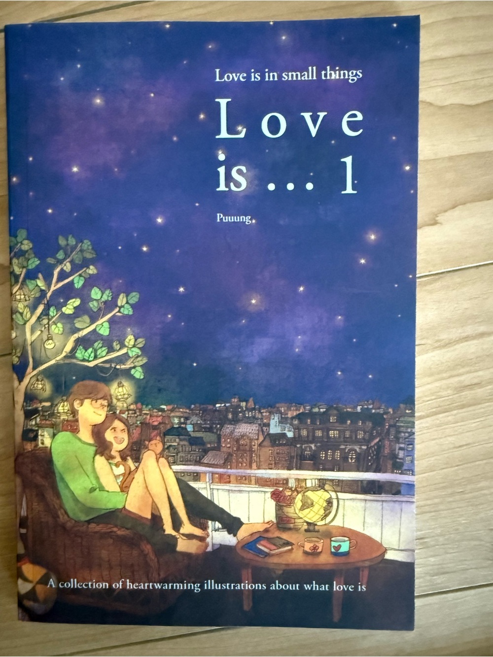 Love is...1 Illustrated Book - Night Sky Cover